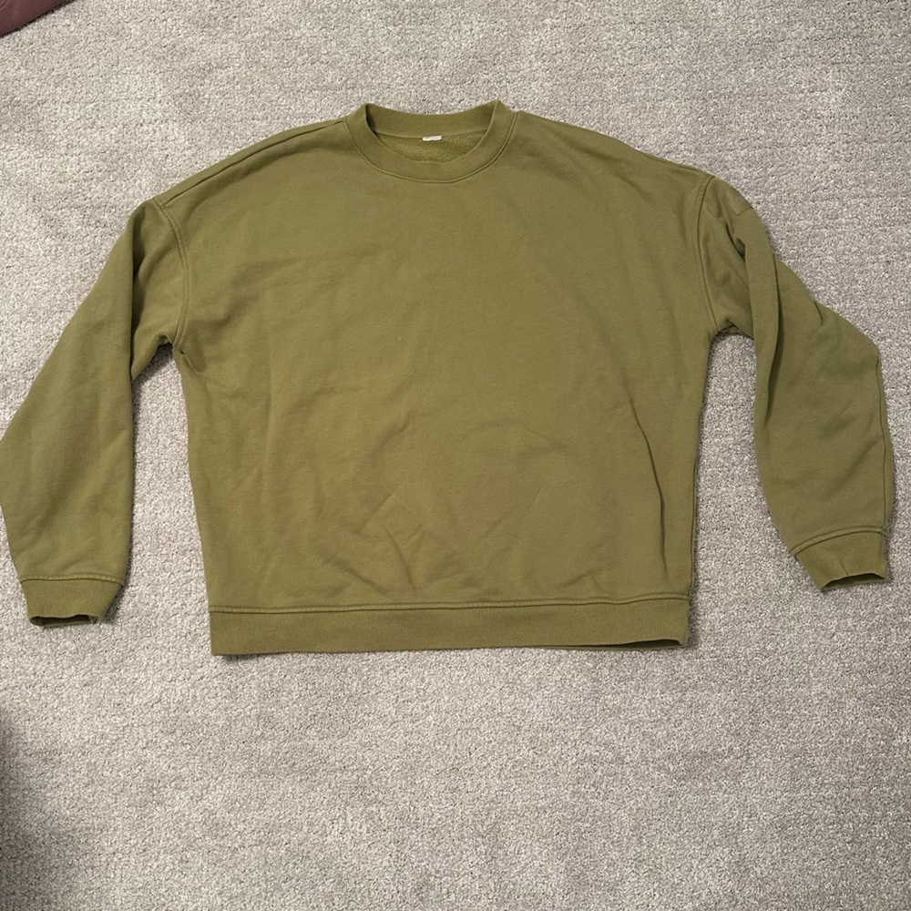 ALO Yoga Taupe Crewneck Top